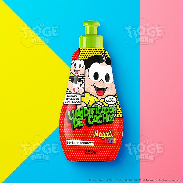 Umidificador de Cachos Infantil Magali Cabelos Ondulados e Chacheados 250ml