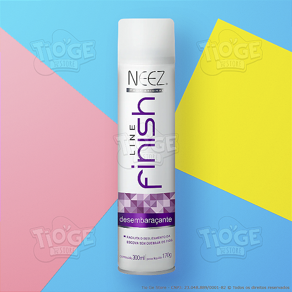 Spray Desembaraçante Profissional Finalizador Capilar Finish Neez 300ml / 170g