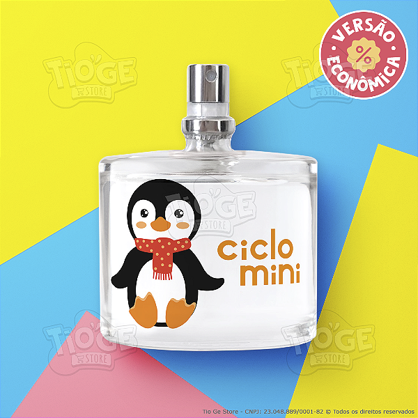 Perfume Infantil Pingucho Ciclo Mini Deo Colônia [Versão Econômica] 100ml
