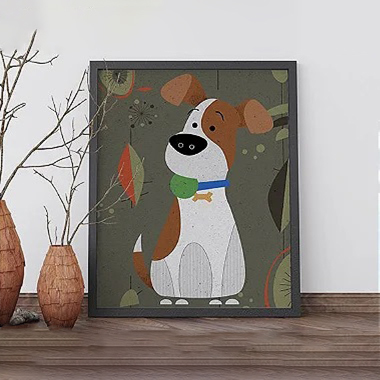 Quadro Decorativo Animais Beagle