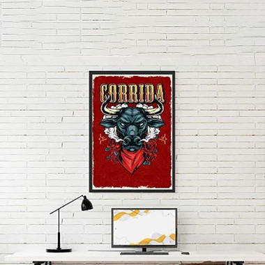 Quadro Decorativo Vintage Corrida