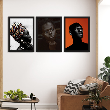 Quadro Decorativo Artístico Trio Power People