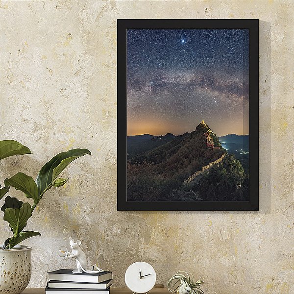 Quadro Decorativo Paisagem Muralha