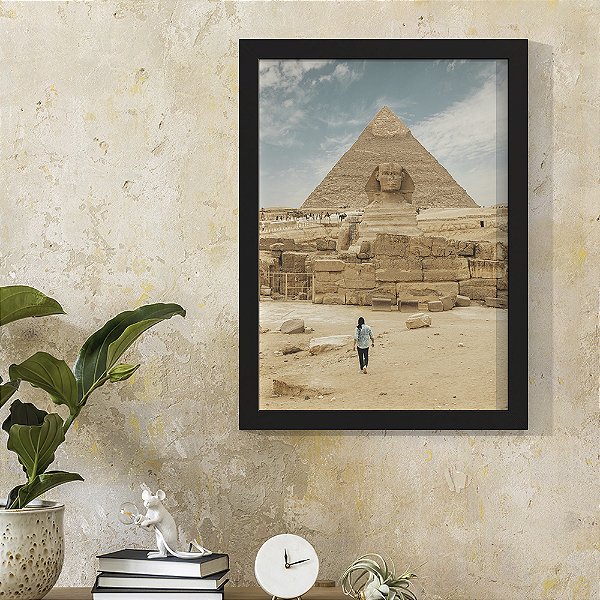 Quadro Decorativo Paisagem Pirâmide