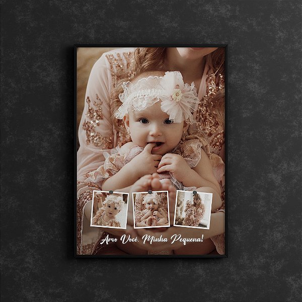 Quadro Personalizado Bebê 01
