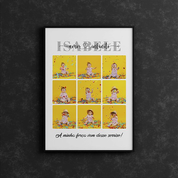 Quadro Personalizado Bebê 04