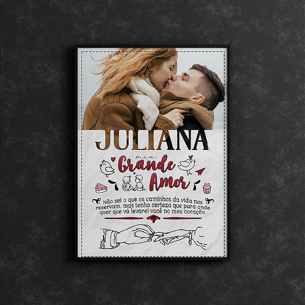 Quadro Personalizado Casal 04