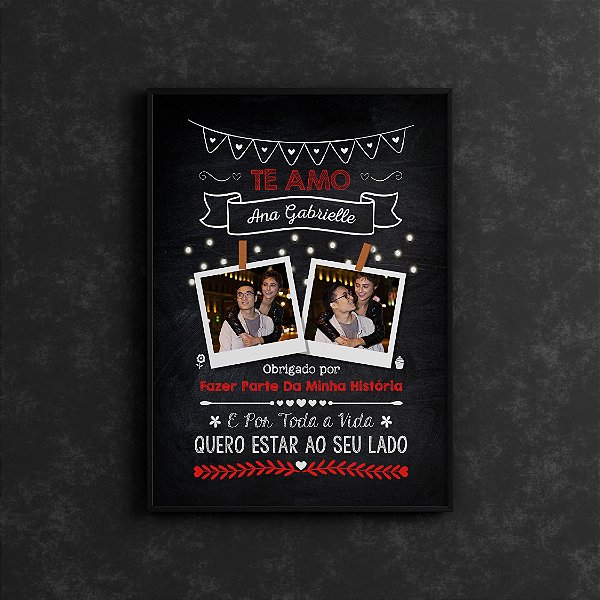 Quadro Personalizado Casal 09