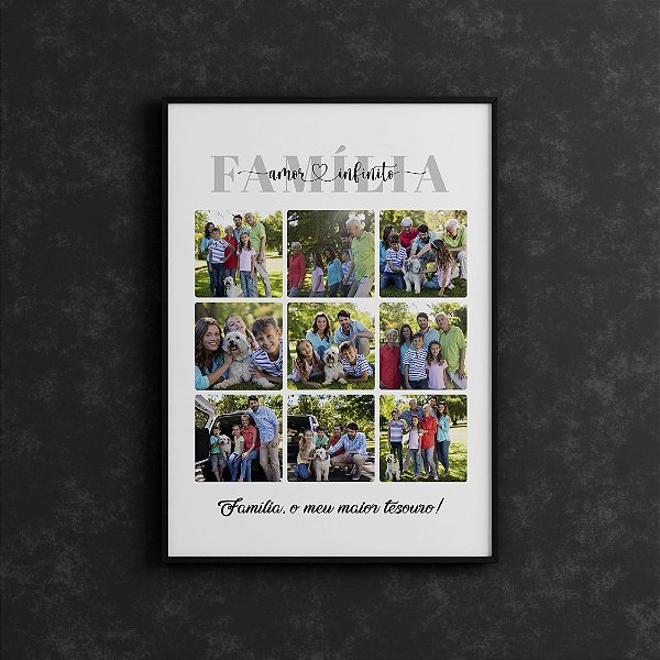 Quadro Personalizado Família 02