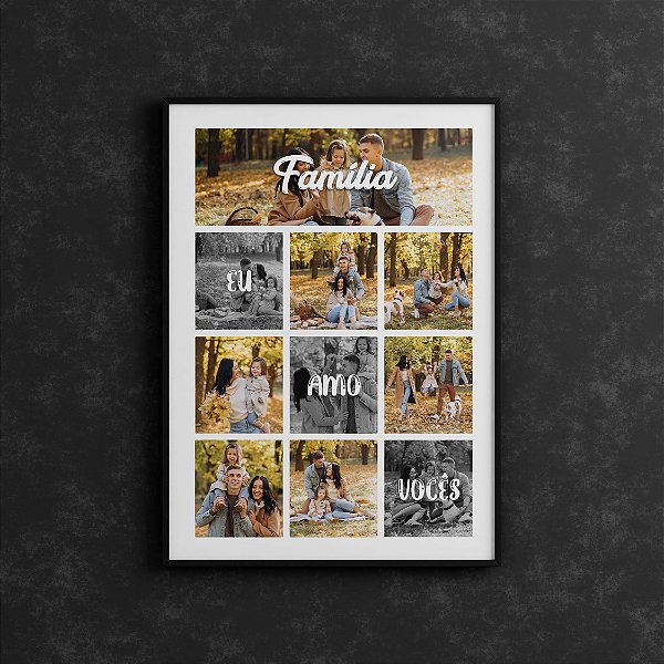 Quadro Personalizado Família 06
