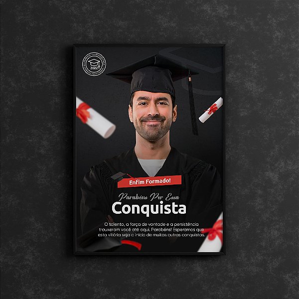 Quadro Personalizado Formatura 03