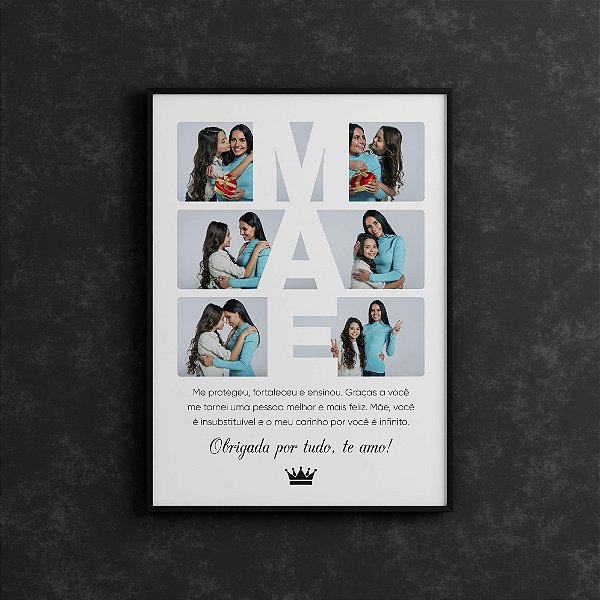 Quadro Personalizado Mamãe 06