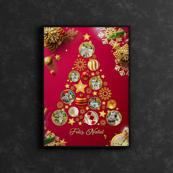 Quadro Personalizado Natal 06