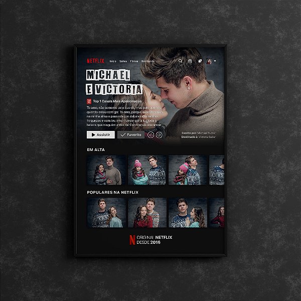 Quadro Personalizado Netflix 02