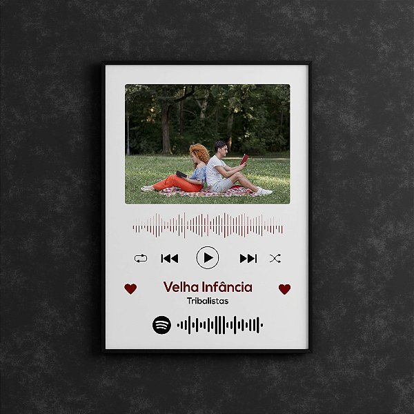 Quadro Personalizado Spotify 09