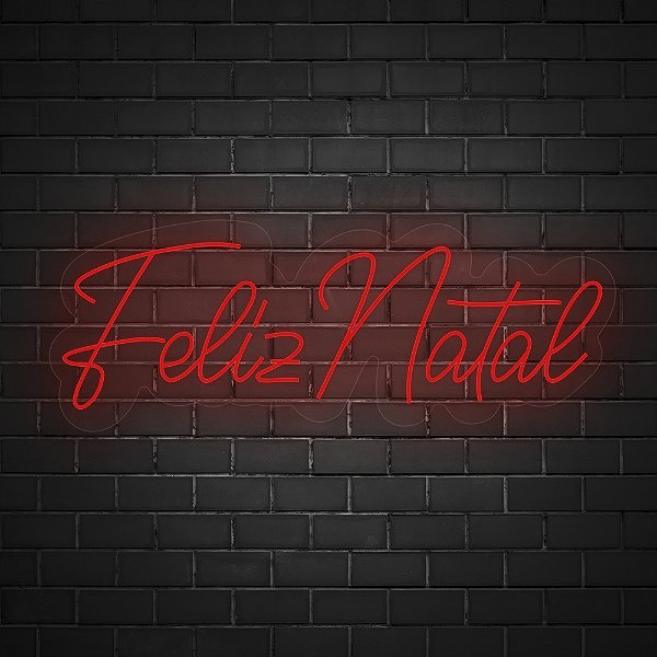 Painel Neon LED - Feliz Natal