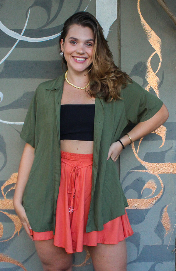 Camisa Íris Verde