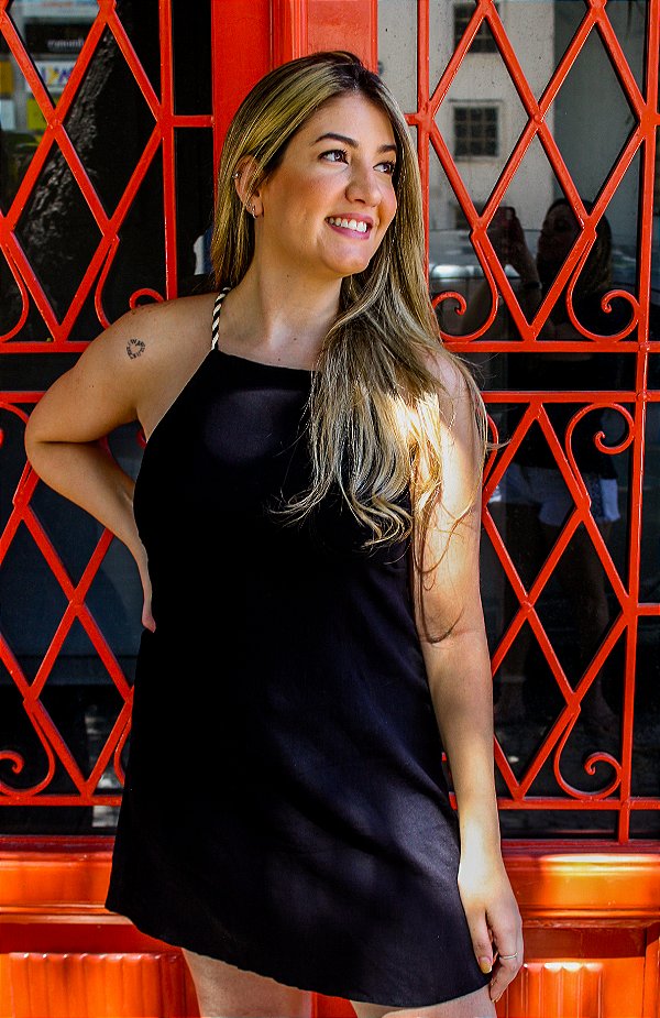 Vestido Ametista Preto