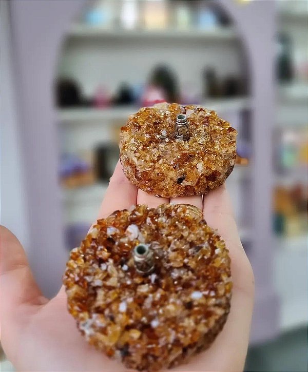 Incensário Pedras Naturais