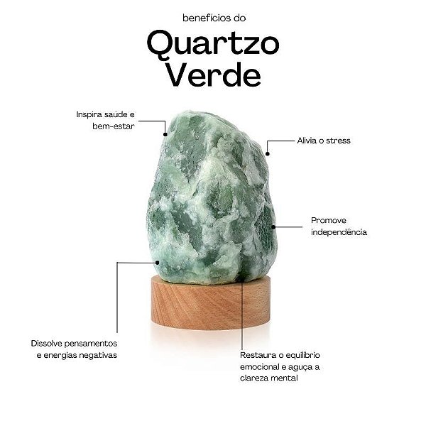 Luminária QUARTZO VERDE