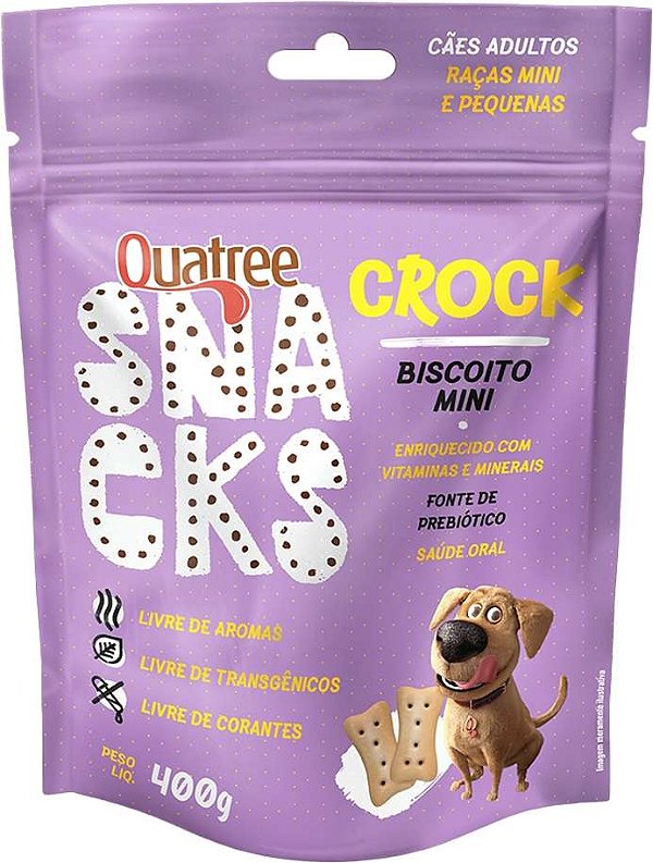QUATREE SNACKS CROCK MINI 400G