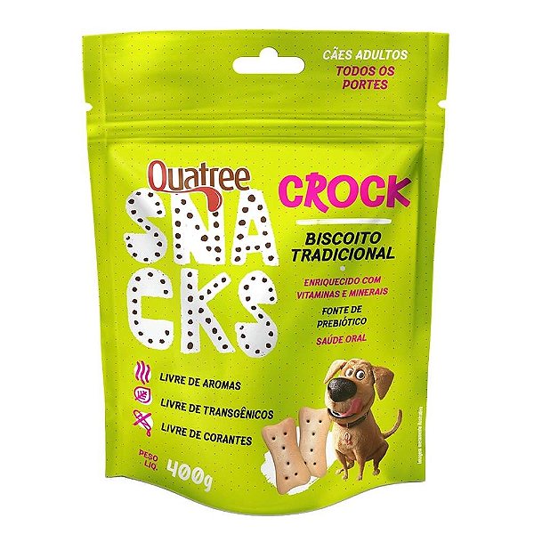 QUATREE SNACKS CROCK TRADICIONAL 400G