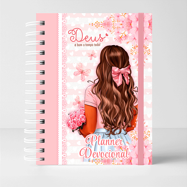 Planner Devocional Personalizado Deus é bom o tempo todo!