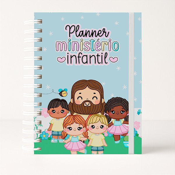 Planner Ministério Infantil Caderno de Planejamento, Anotações e Atividades para Igreja e Pastoral