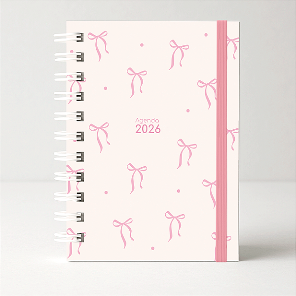 Mini Agenda Personalizada 2026 Organização Fofa e Compacta