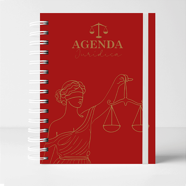 Agenda Jurídica Personalizada 2026 Organização Advogados e Escritórios de Advocacia