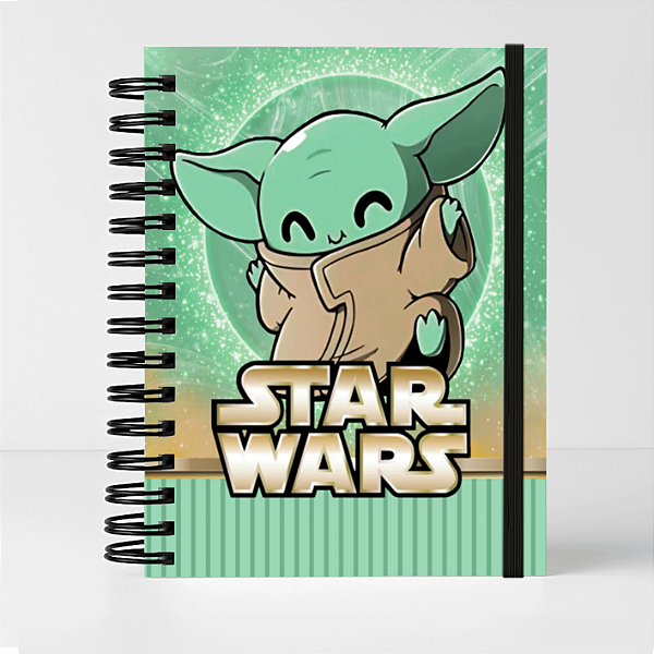 Agenda Personalizada Star Wars 2026 Baby Yoda
