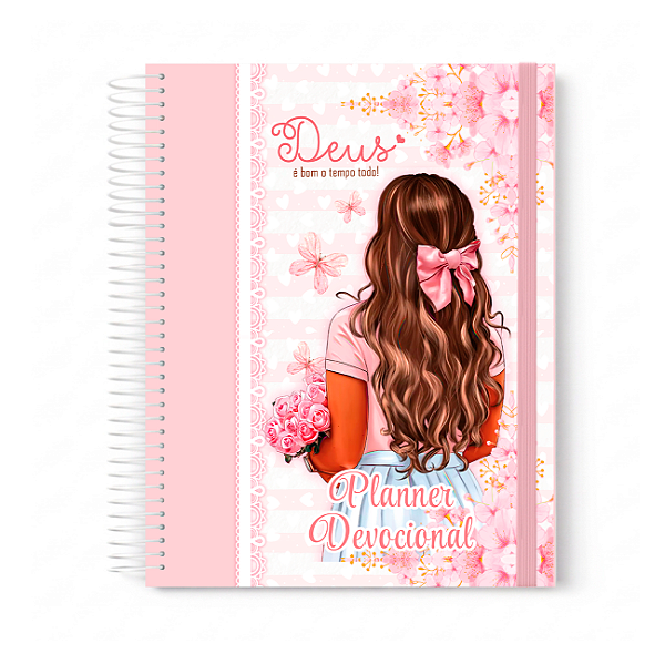 Planner Devocional Personalizado Deus é bom o tempo todo!