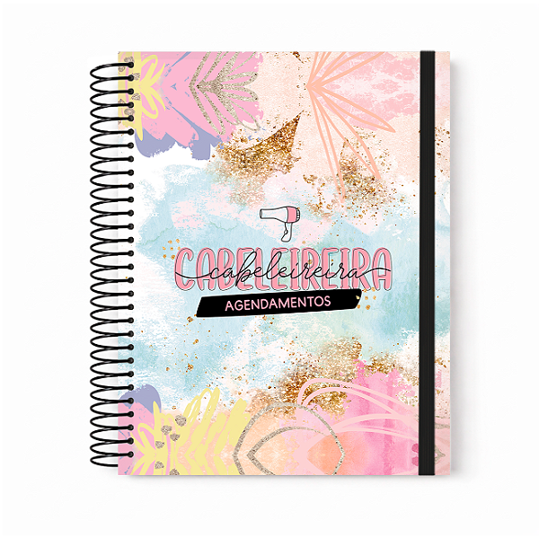 Agenda Personalizada Profissões Atendimento Cabeleireira