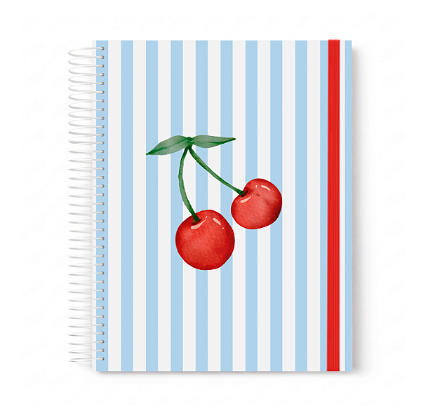 Agenda Personalizada 2026 Azul Cereja