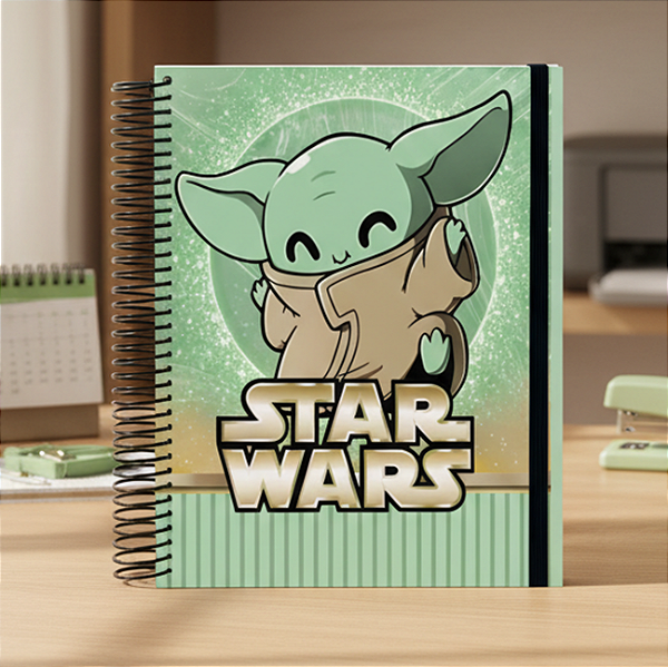 Agenda Personalizada 2026 Baby Yoda