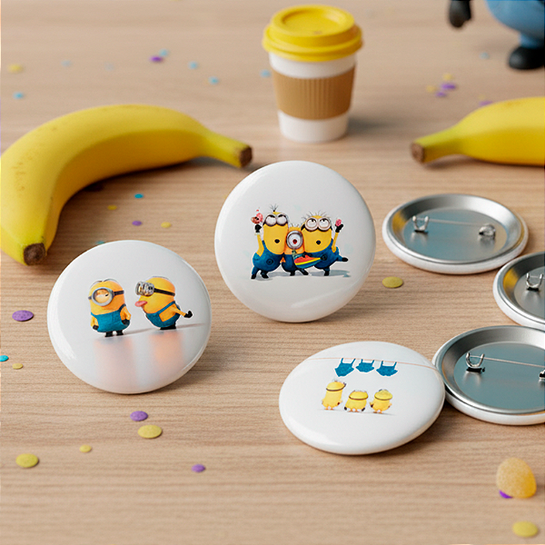 Botton Colecionável Tipo Alfinete Filme Minions