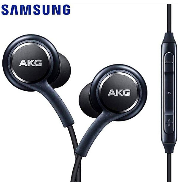Fone De Ouvido Akg Original Samsung Preto - Taca Celulares Xiaomi