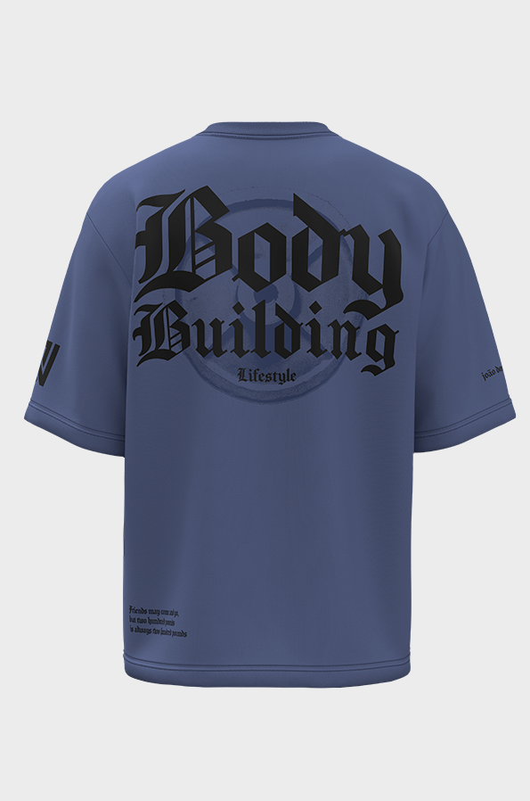 Camiseta oversized bodybuilding