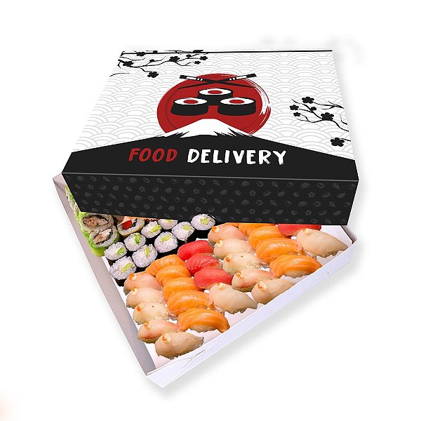 EMBALAGEM PARA SUSHI - CAIXA