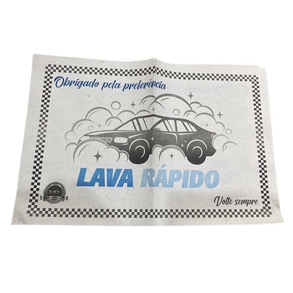 TAPETE DE PAPEL - LAVA JATO