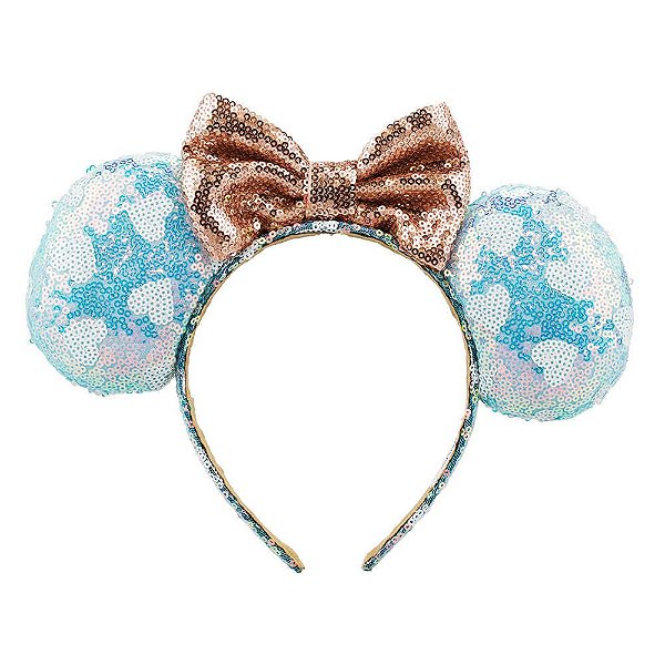 Tiara Minnie Sweet Hearts Azul & Rosê