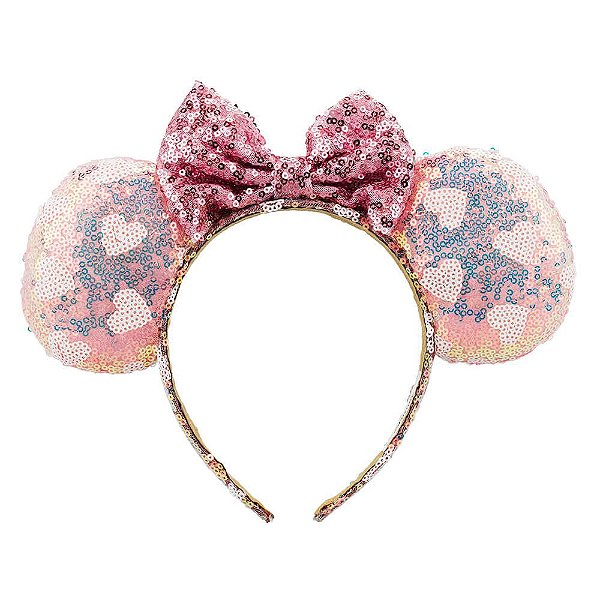 Tiara Minnie Sweet Hearts Rosa