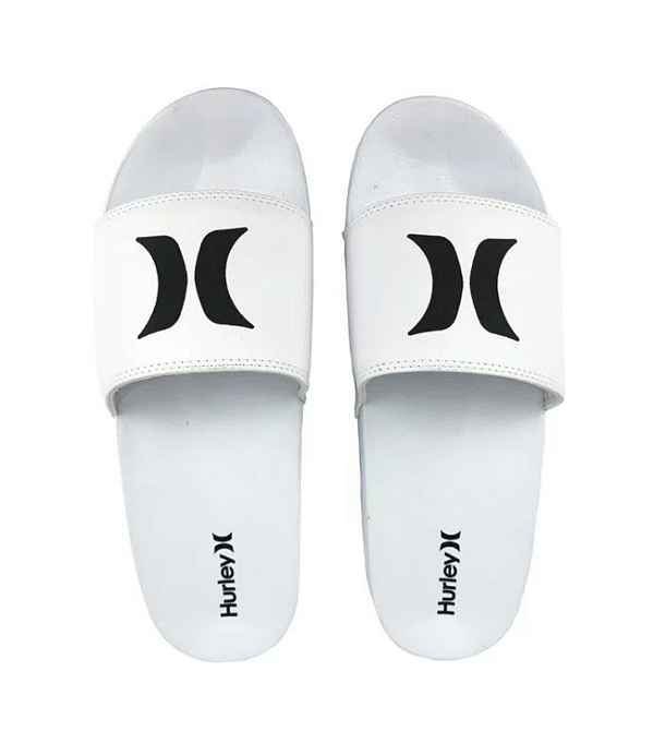 Chinelo Slide Hurley ICON Branco/Branco