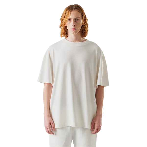T-SHIRT OVERSIZED SOLID - OFF WHITE