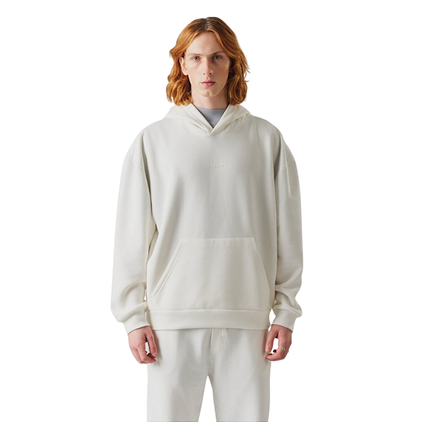 HOODIE SOLID OFF WHITE