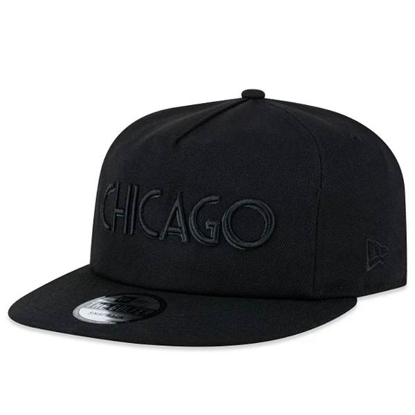 Boné The Golfer NBA Chicago Bulls Back to Black