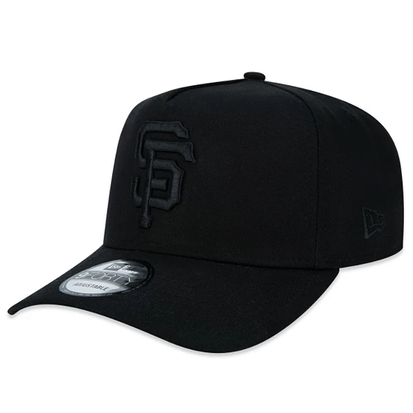 Boné 9FORTY A-Frame MLB San Francisco Giants Back to Black