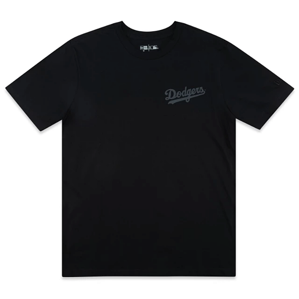 Camiseta Regular MLB Los Angeles Dodgers Back to Black