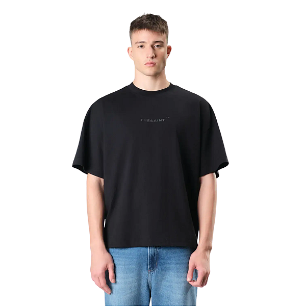 T-SHIRT WIDE BOXY BLACK