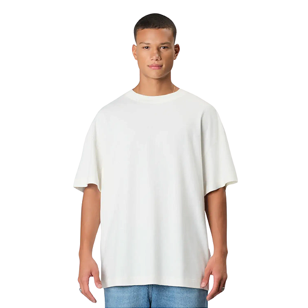T-SHIRT OVERSIZED SOLID OFF WHITE